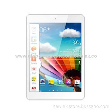 7.85-inch Tablet PC, Intel Clover Trail + Z2520, Dual-core, 1,024 x 768P IPS Panel, Quad-core/1+16GB